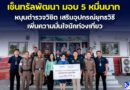 🔴🚩เซ็นทรัลพัฒนา มอบ 5 หมื่นบาท หนุนตำรวจวิชิต เสริมอุปกรณ์ยุทธวิธี เพิ่มความมั่นใจนักท่องเที่ยว