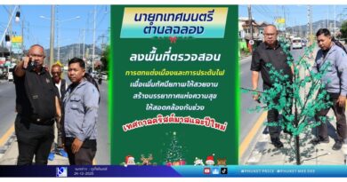 ช่วงเทศกาลแบบนี้ เมืองของเราต้องสวยและปลอดภัยสำหรับทุกคน