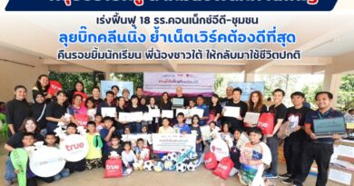 🔴กรุ๊ปซีอีโอทรู นำทีมลงพื้นที่หาดใหญ่ เร่งฟื้นฟู 18 รร.คอนเน็กซ์อีดี-ชุมชน ลุยบิ๊กคลีนนิ่ง ย้ำเน็ตเวิร์คต้องดีที่สุด คืนรอยยิ้มนักเรียน พี่น้องชาวใต้ ให้กลับมาใช้ชีวิตปกติ